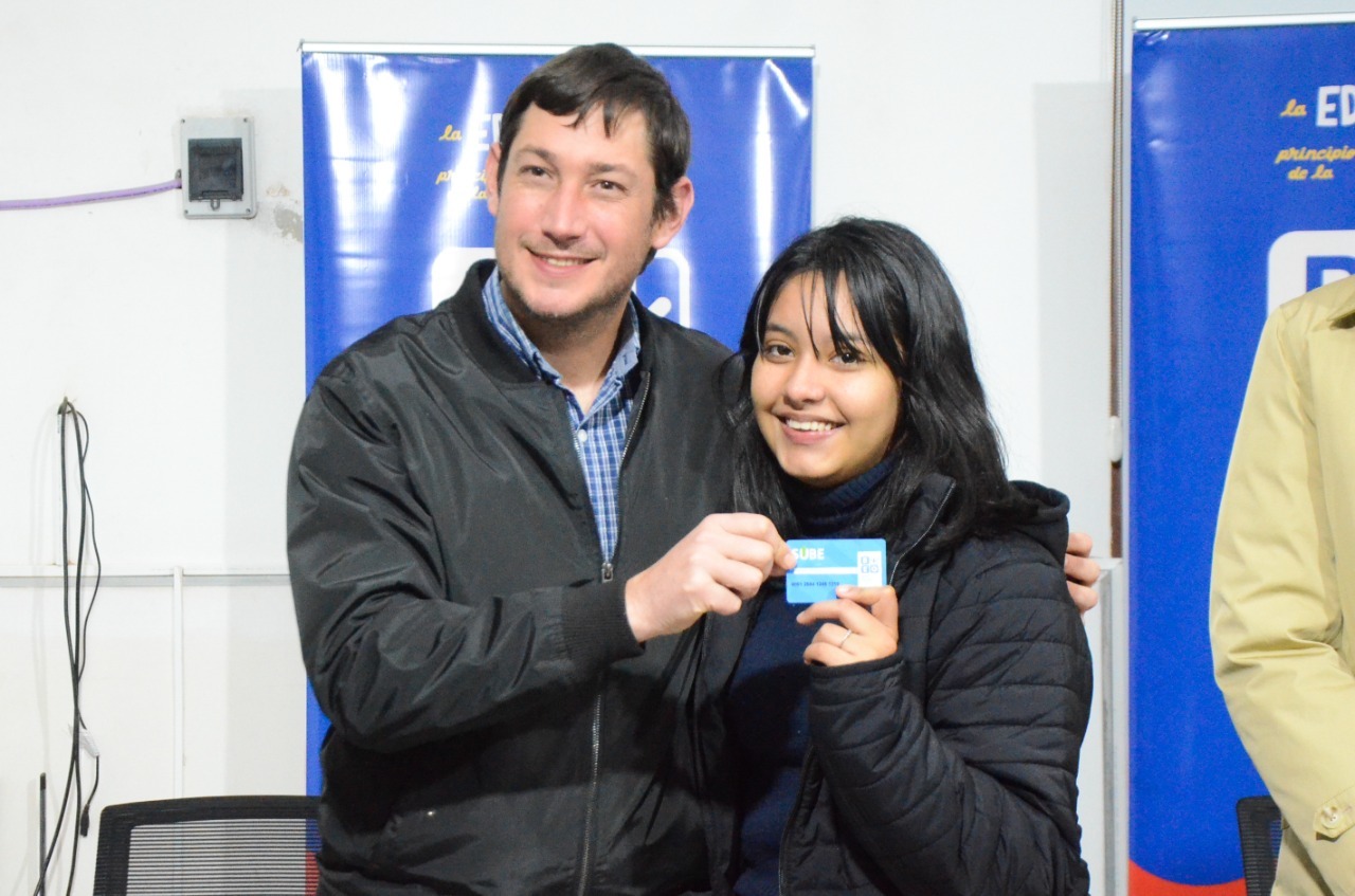 Entrega de Boleto Estudiantil Gratuito y SUBE