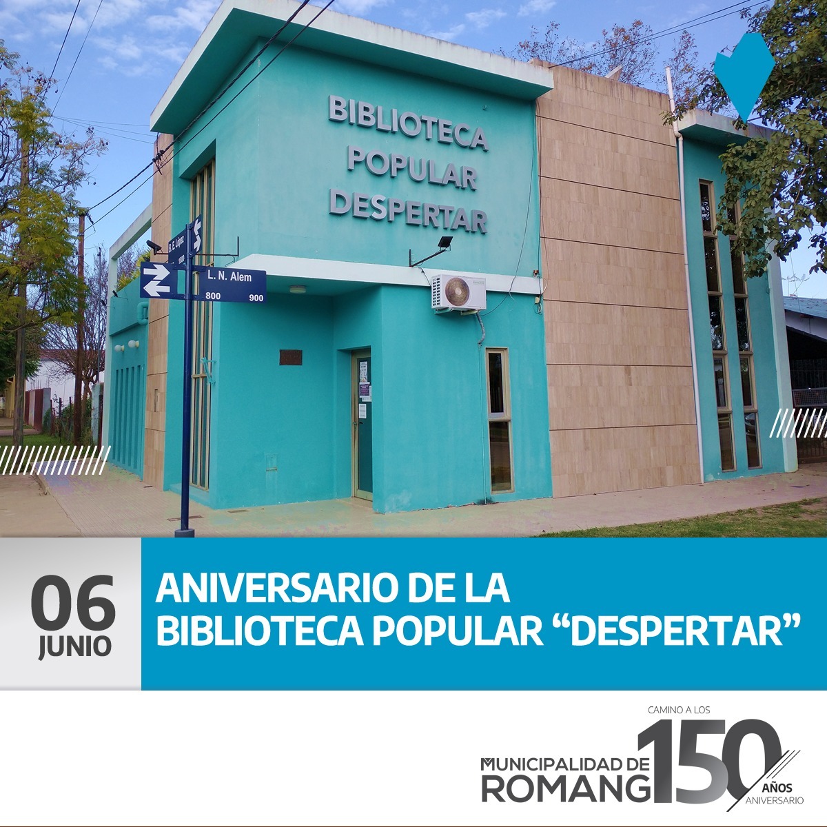 Nuevo aniversario de La Biblioteca popular Despertar