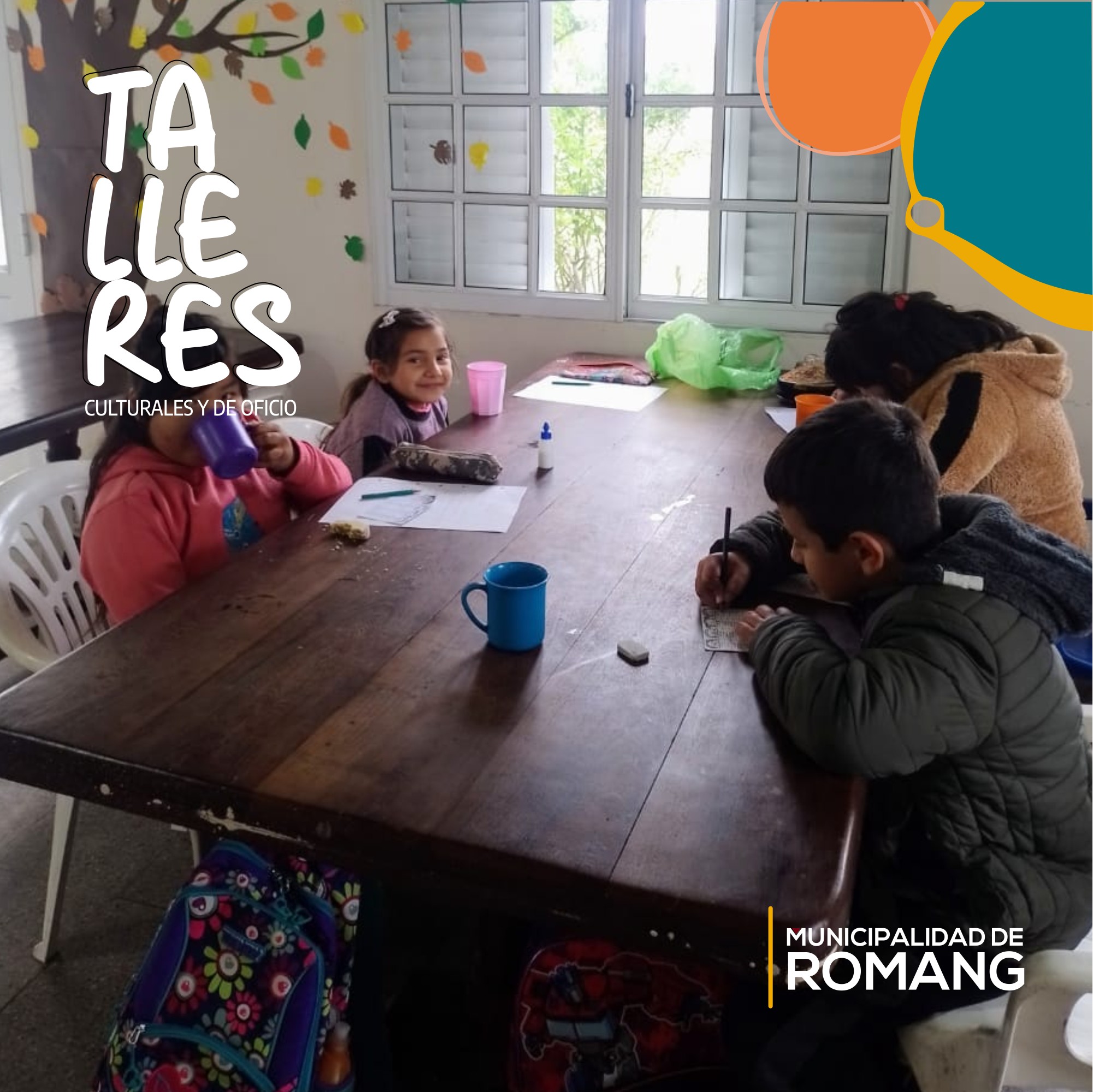 Empezaron los talleres municipales de oficios en Romang
