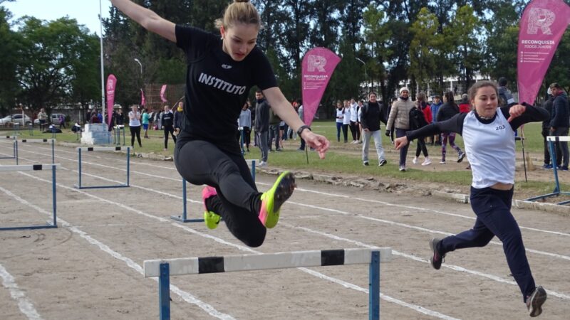 Se realizó el acto inaugural en la Pista de Atletismo