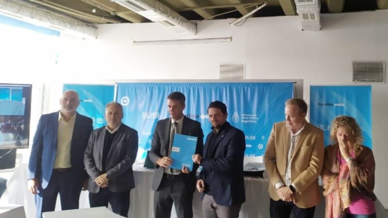 Avanza el plan de cloacas en Avellaneda