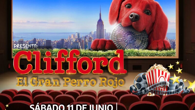 Proyecta CLIFFORD, el Gran Perro Rojo en Romang