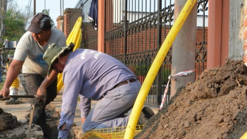 Abren registro de oposición a la obra de red de gas en barrios Martín Fierro y Padre Celso