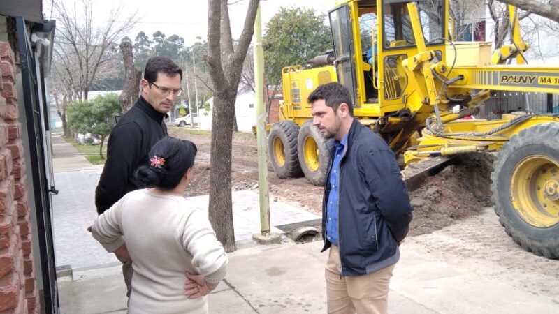 Avanza el plan de mejoramiento barrial en Barrio Cooperación sur