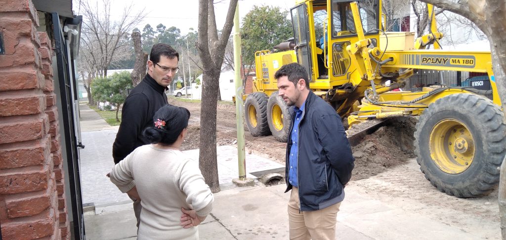 Avanza el plan de mejoramiento barrial en Barrio Cooperación sur