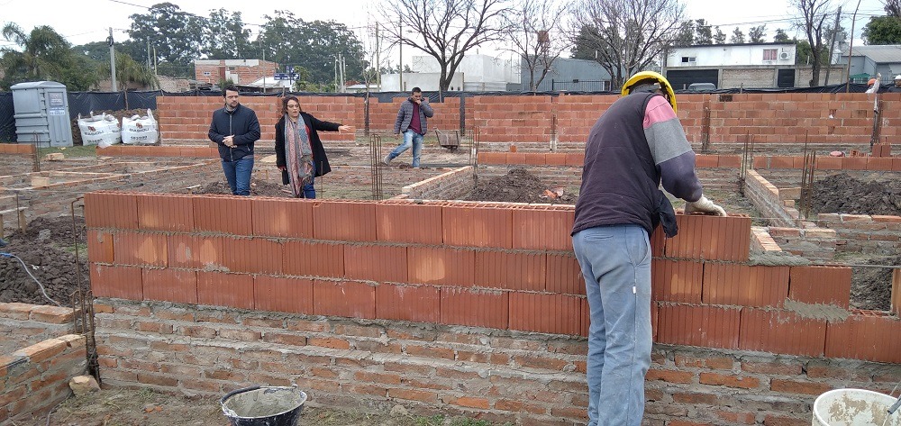 Construyen un nuevo centro de cuidados infantiles en Avellaneda