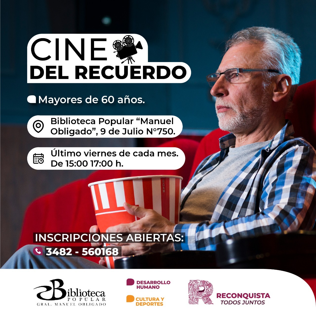 CULTURA | Ciclo del cine del recuerdo en Reconquista