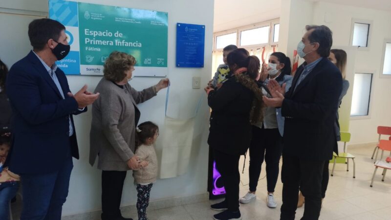 La provincia fortalece los espacios para la primera infancia