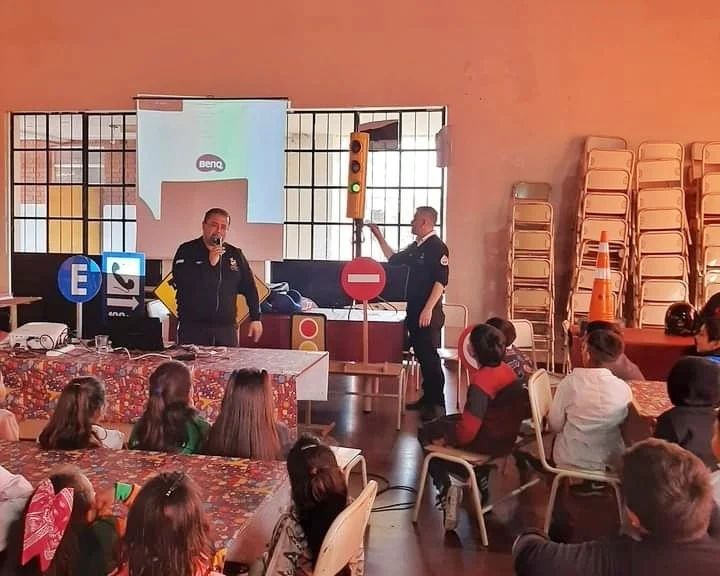 Malabrigo visita Intiyaco para capacitar en seguridad vial