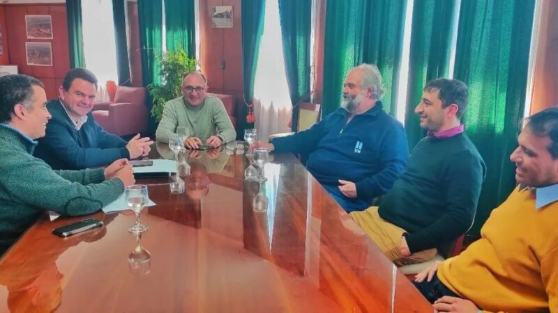 El Intendente Spontón se reunió con vialidad nacional