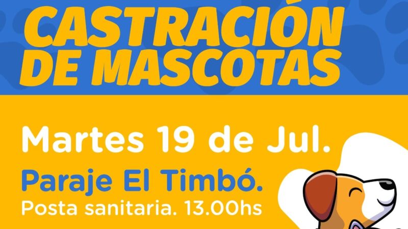 Atienden en la posta sanitaria de Paraje El Timbó