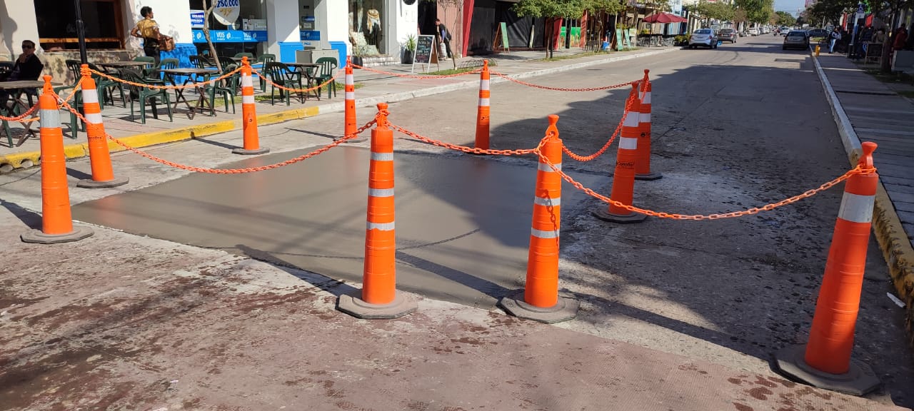 Avanzan las obras en distintos barrios de Reconquista