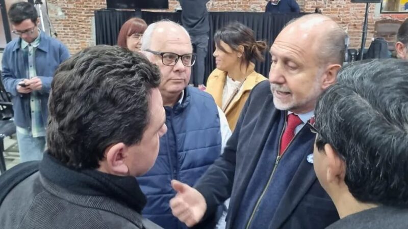 El Intendente Ramseyer se reunió con el Gobernador Perotti