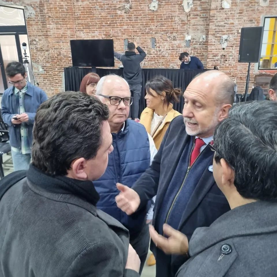 El Intendente Ramseyer se reunió con el Gobernador Perotti