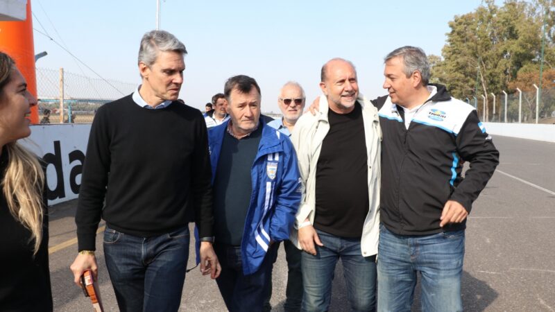 El gobernador Omar Perotti participó de la Semana de la Velocidad en Rafaela