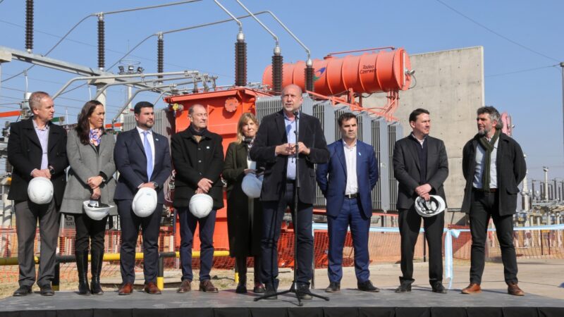 La provincia inauguró la Estación Transformadora Granadero Baigorria