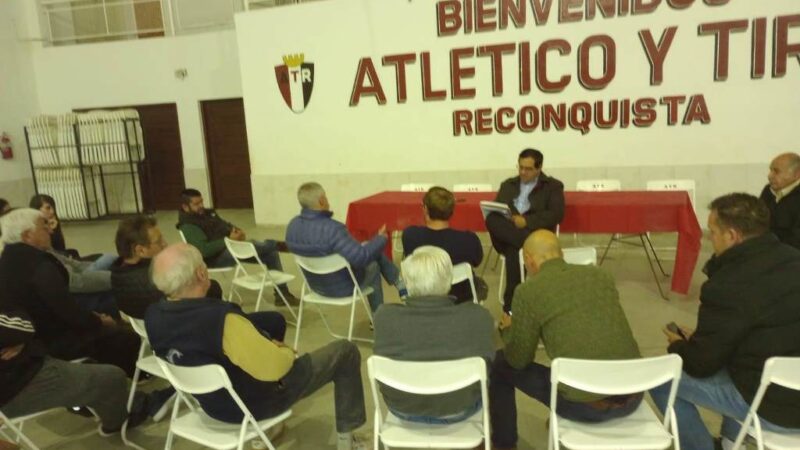 Más luminarias para clubes de Reconquista