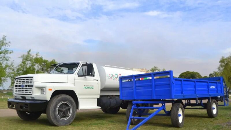 Invierten en el parque automotor municipal de Romang