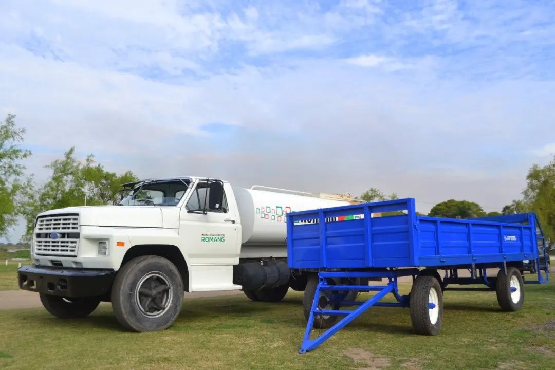 Invierten en el parque automotor municipal de Romang