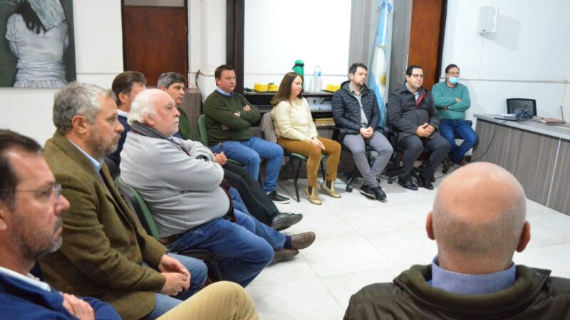 Mesa interinstitucional para sanear el Arroyo El Rey en Reconquista