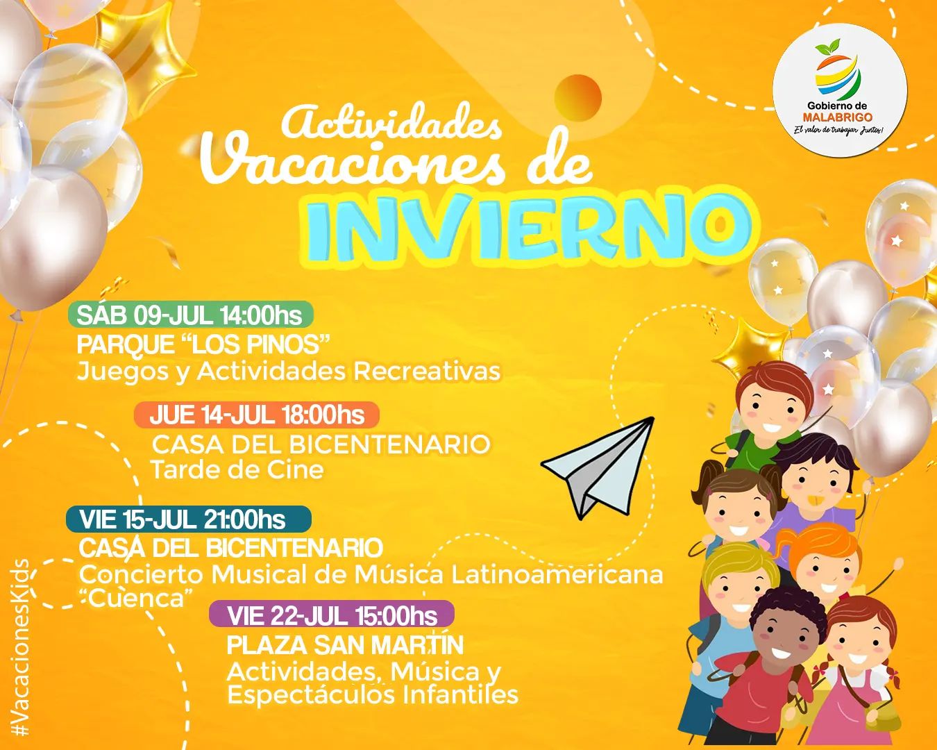 Conocé las actividades para vacaciones de invierno en Malabrigo