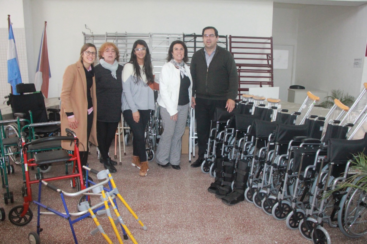 Presentaron el banco de elementos ortopédicos municipal en Reconquista