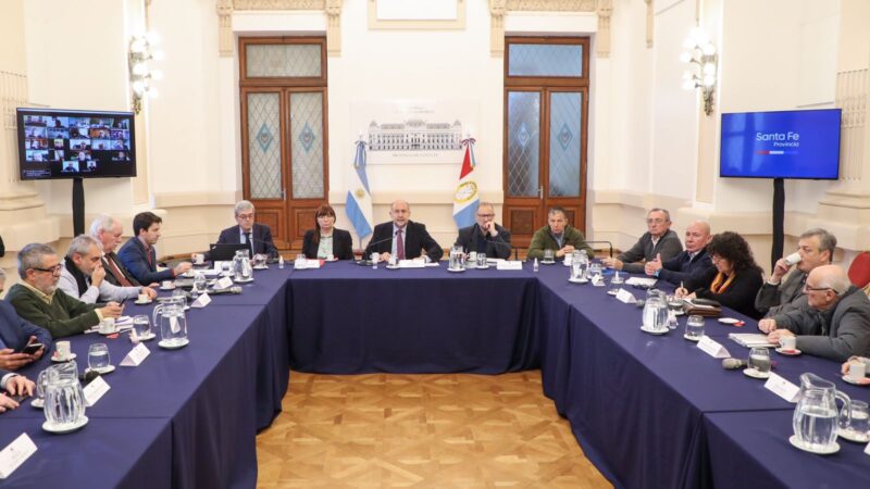 Perotti está reunido con el Consejo Económico y Social