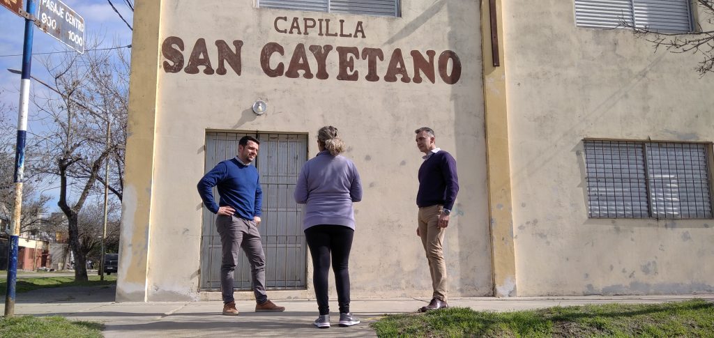 Reacondicionan el edificio de la capilla San Cayetano