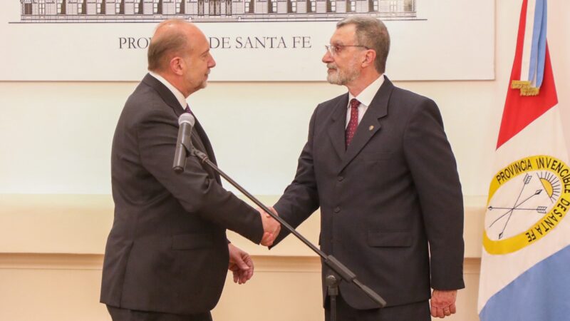 [VIDEO] Rubén Rimoldi es el nuevo ministro de seguridad de Santa Fe