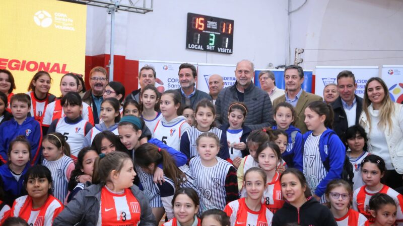 Perotti presentó la 3ª Edición de la Copa Santa Fe de Vóleibol