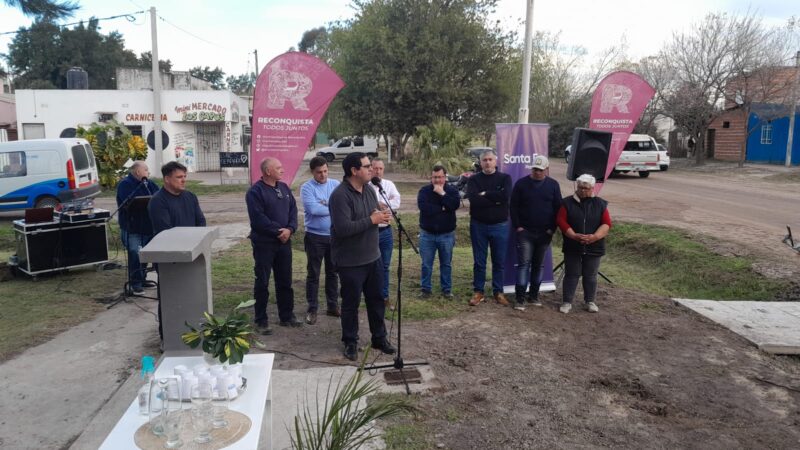 400 familias se conectaron a la red de agua potable en Reconquista