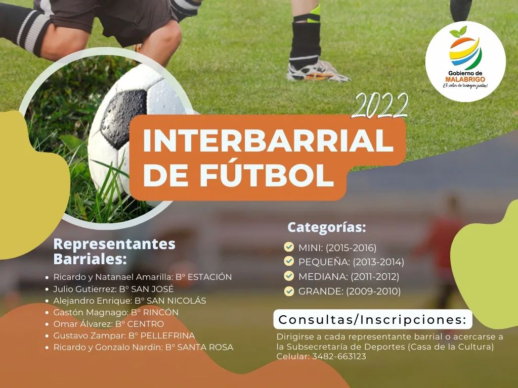 Malabrigo: vuelve el torneo interbarrial de fútbol