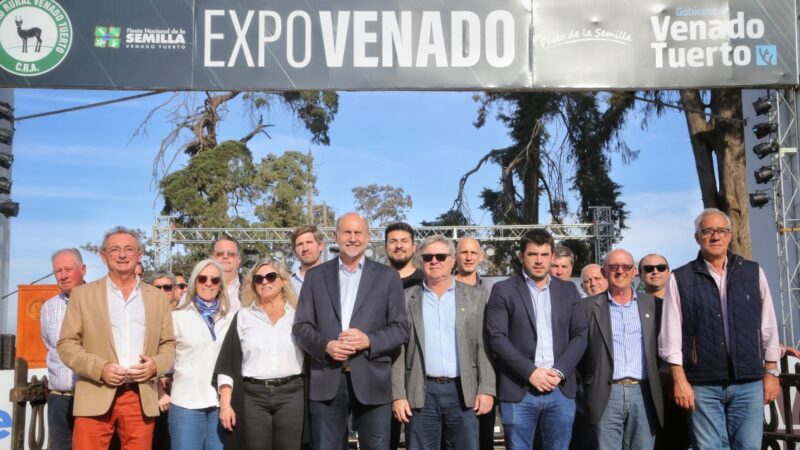 Perotti en la Expo Venado 2022: «Esta muestra expresa al país, la producción y el trabajo»