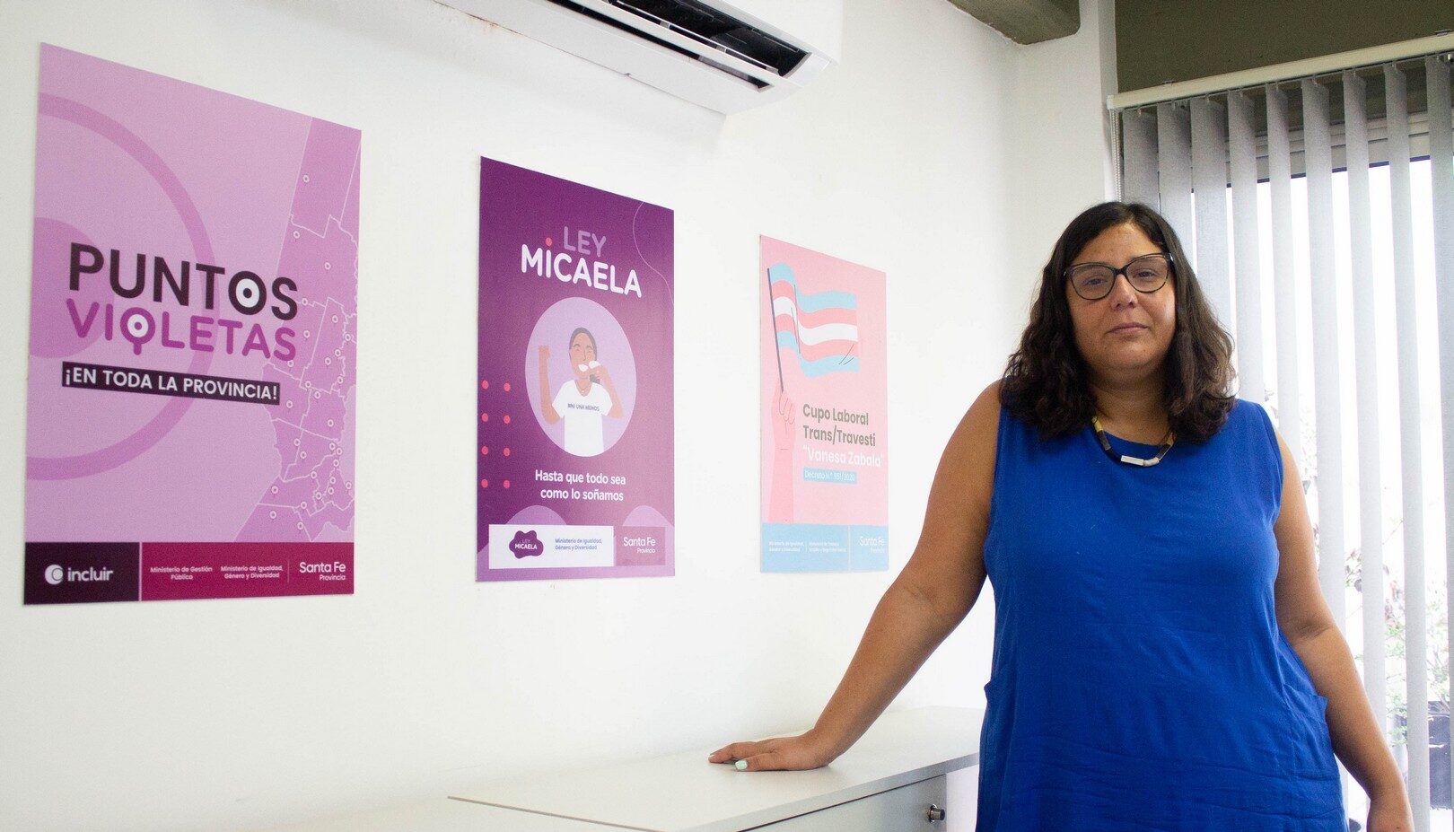 Marinaro inaugura el Punto Violeta de  Reconquista