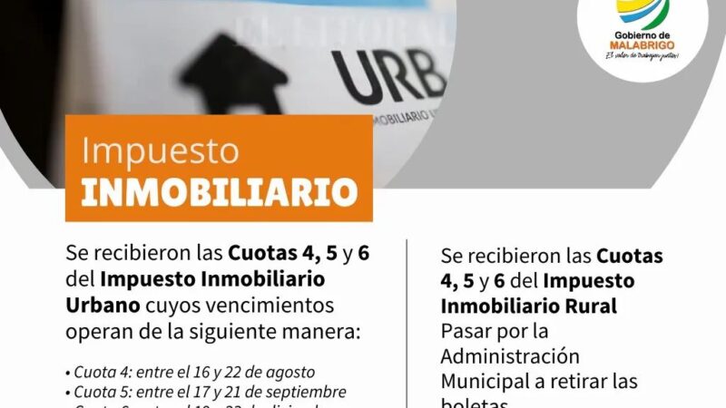 Entregan Patente e Inmobiliario Urbano en Malabrigo