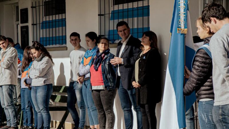 Malabrigo homenajeó al General San Martín