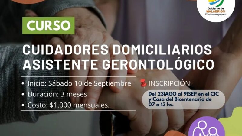 SERVICIOS | Capacitan para cuidar a adultos mayores en Malabrigo