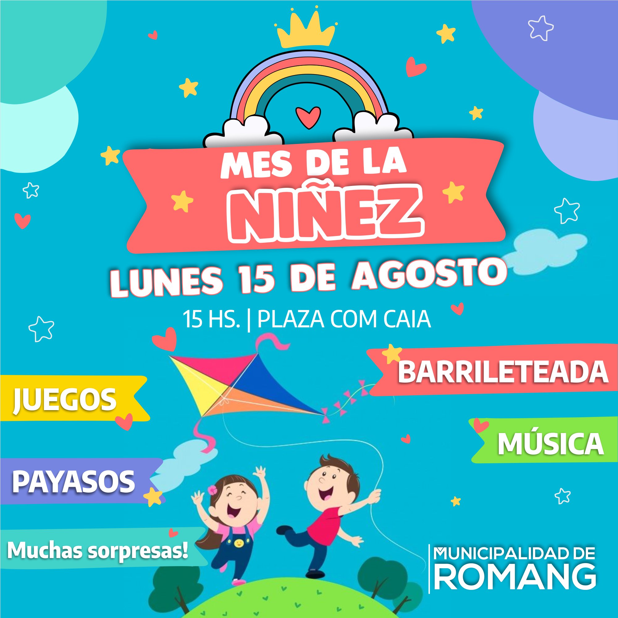 Romang celebra el Mes de la Niñez