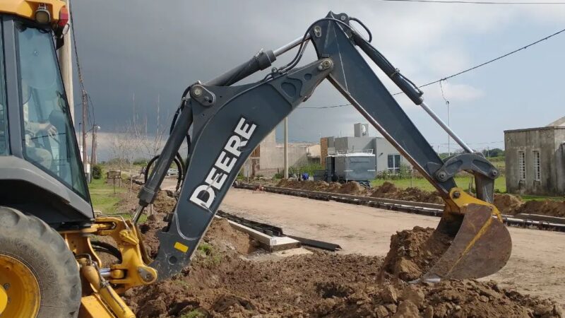 Avanzan las obras en los barrios de Romang