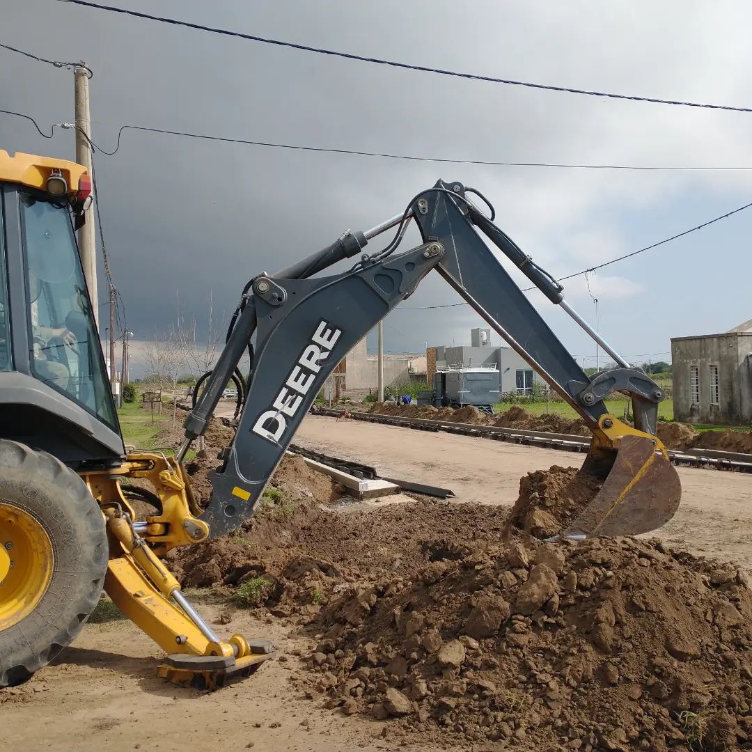 Avanzan las obras en los barrios de Romang