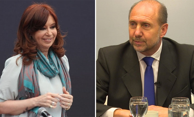 Omar Perotti adhirió al apoyo que le brindó el PJ a Cristina Fernández