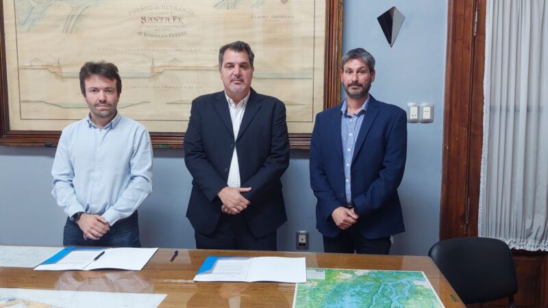 Firman contrato para remodelar el muelle 5 de Reconquista