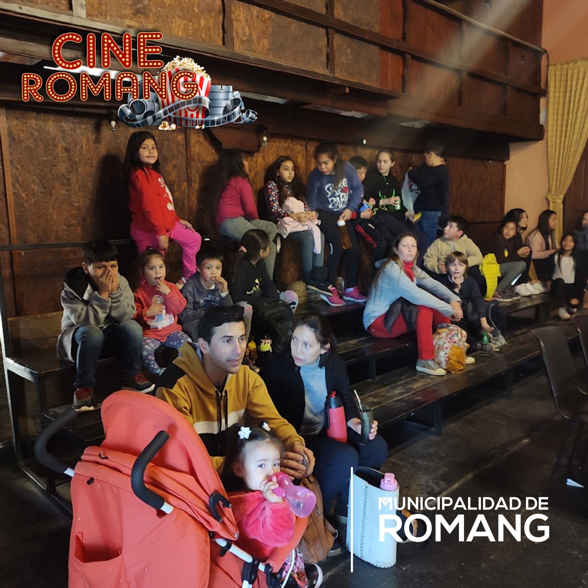 Este fin de semana no hay cine en Romang