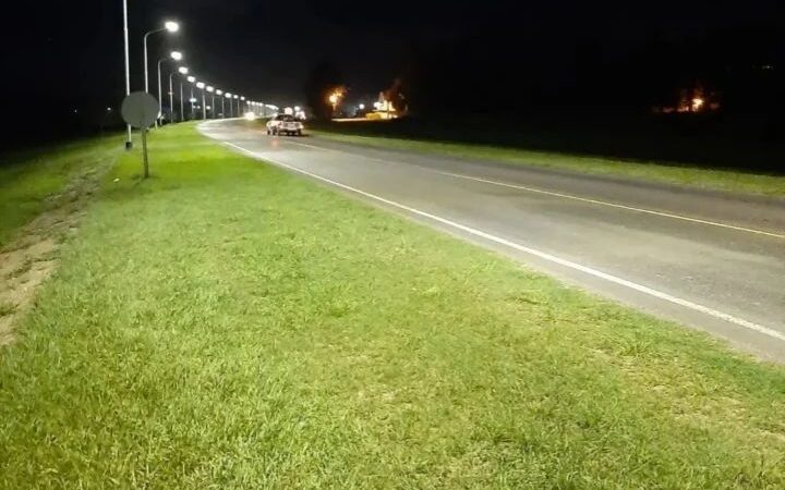 Ampliarán Iluminación inteligente en Ruta provincial 1, zona Romang