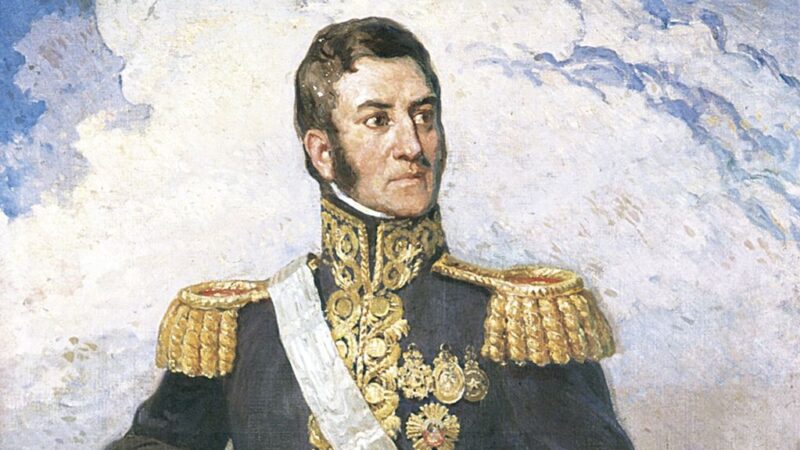 Homenaje al General José de San Martin en Reconquista