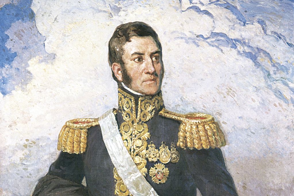 Homenaje al General José de San Martin en Reconquista