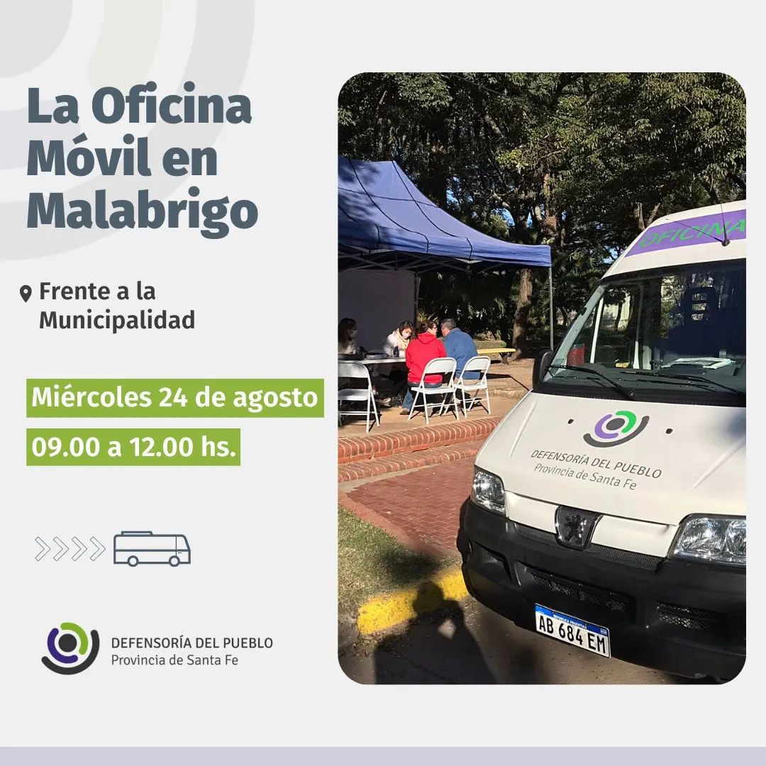 La oficina móvil de la Defensoría del pueblo llega a Malabrigo