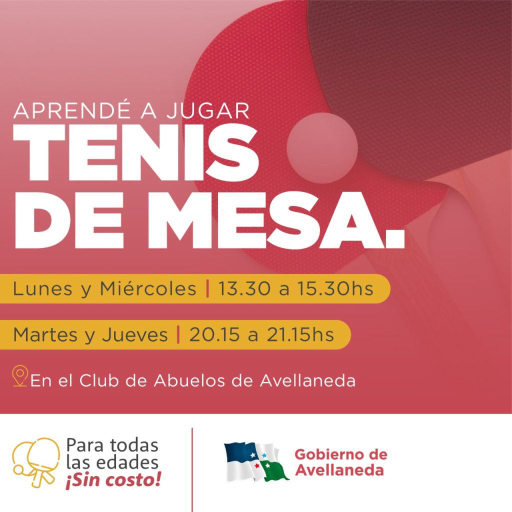 [SOCIALES] Aprendé a jugar tenis en Avellaneda
