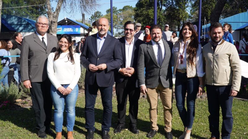 Perotti participó del acto inaugural de la 86° Expo Rural de Reconquista