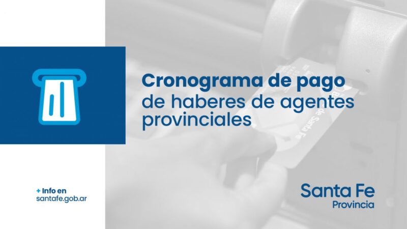 La provincia dio a conocer el cronograma de pago de sueldos de agosto 2022
